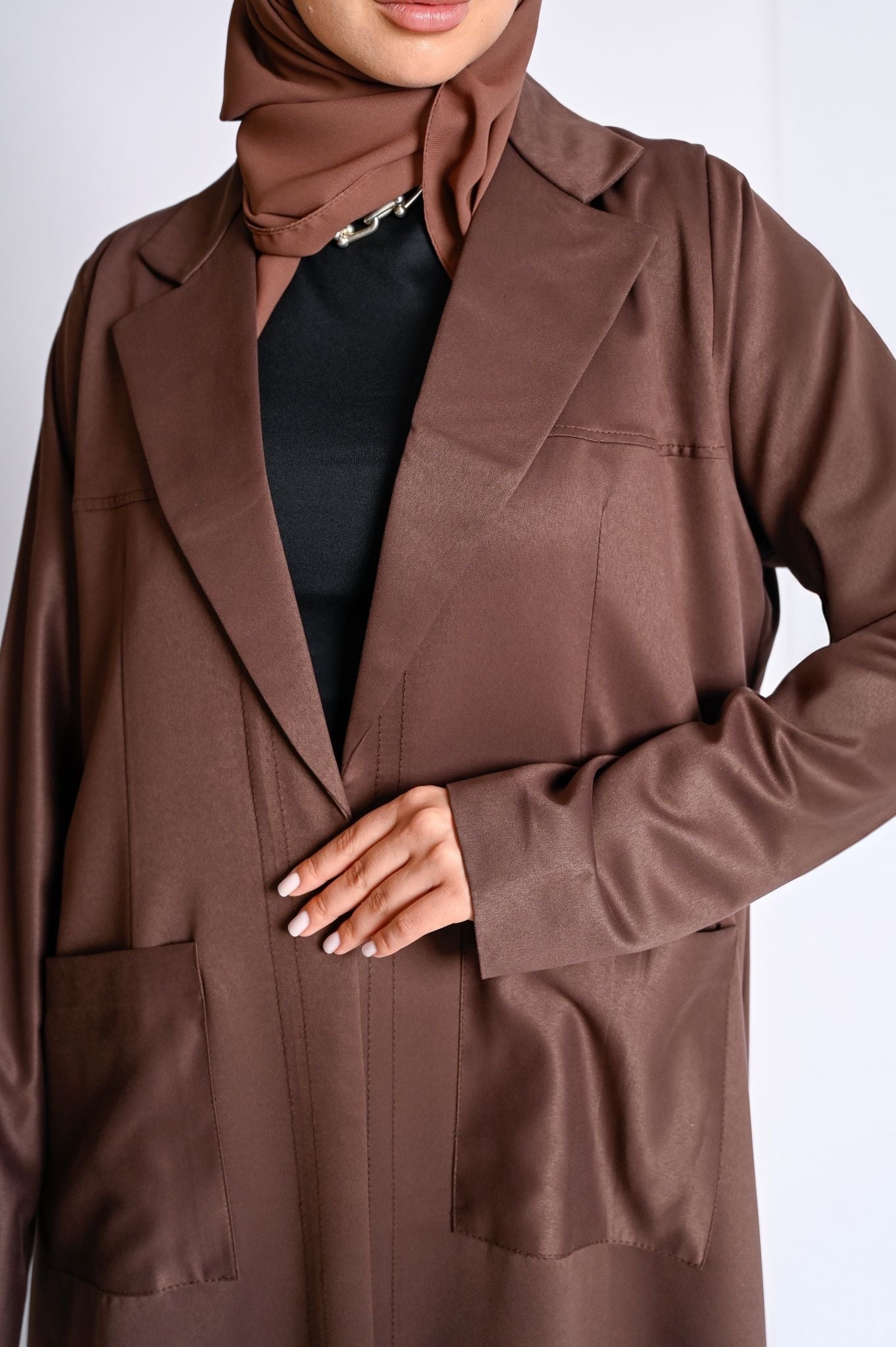 The Suede Abaya