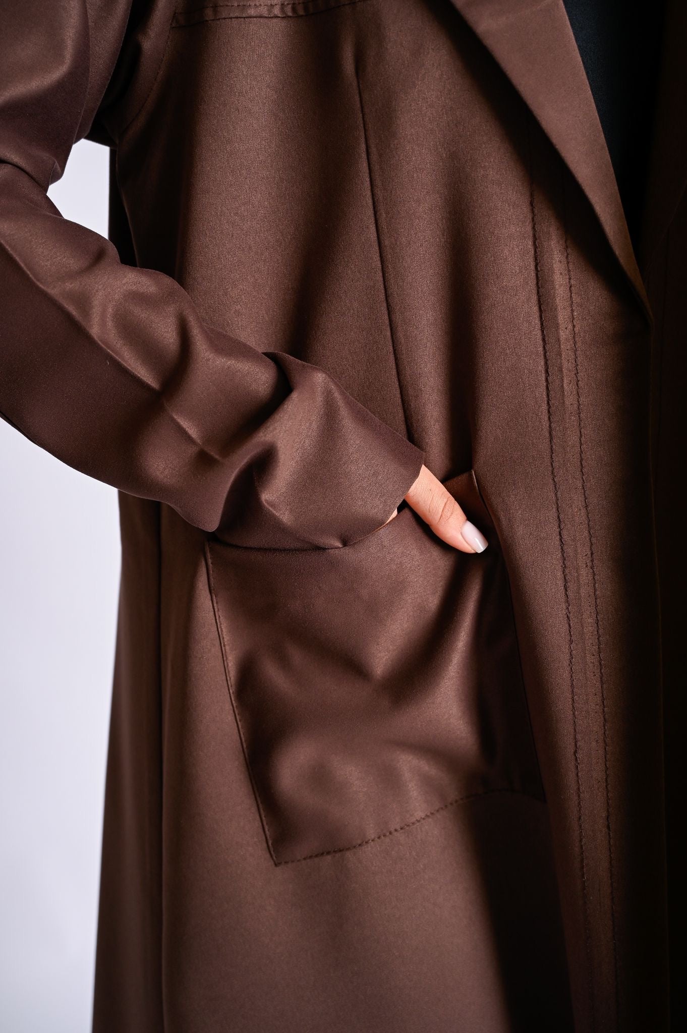 The Suede Abaya