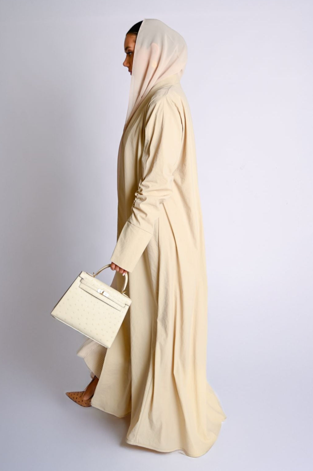 UV Abaya Split Cuff
