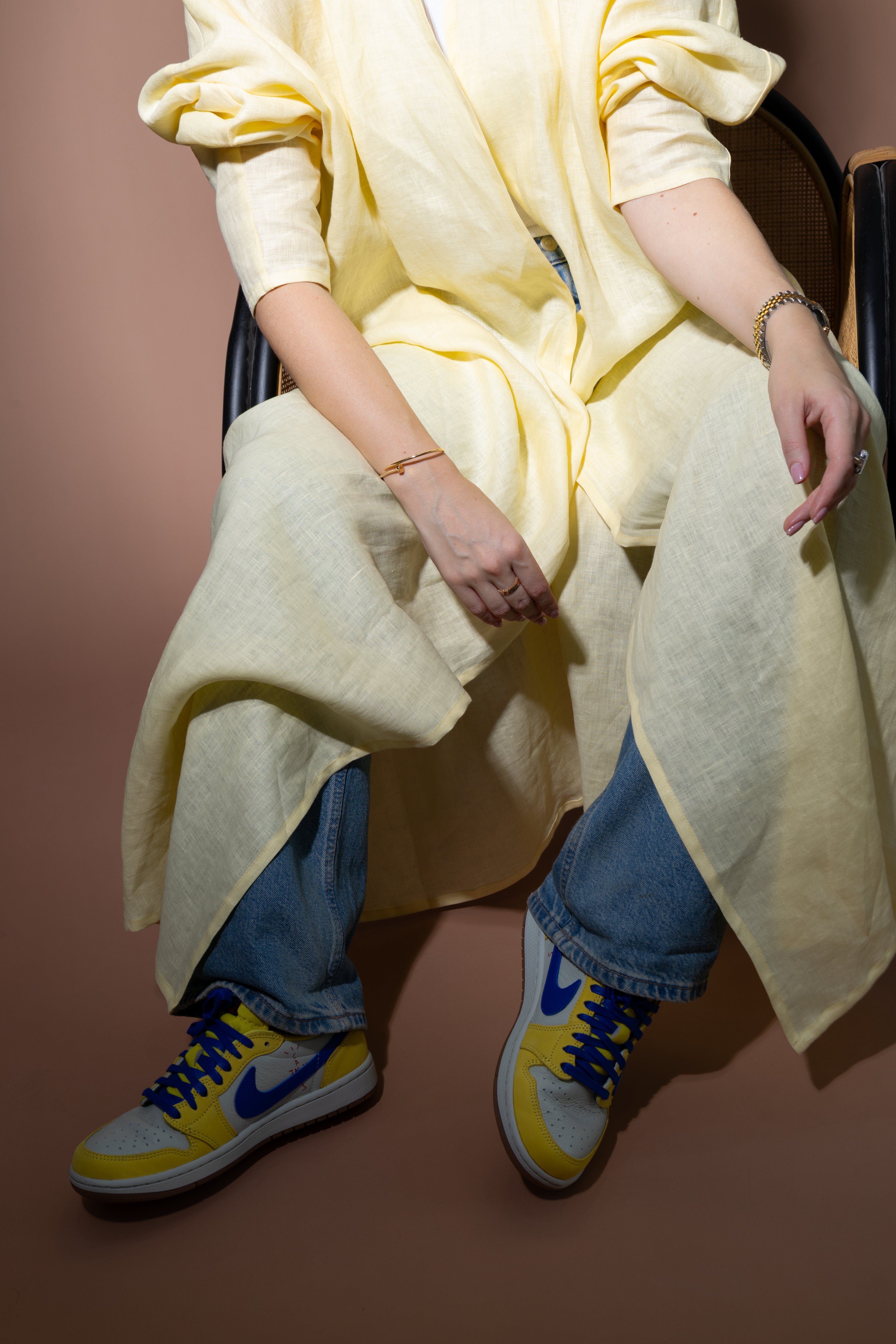 Every day Linen in butter Yellow