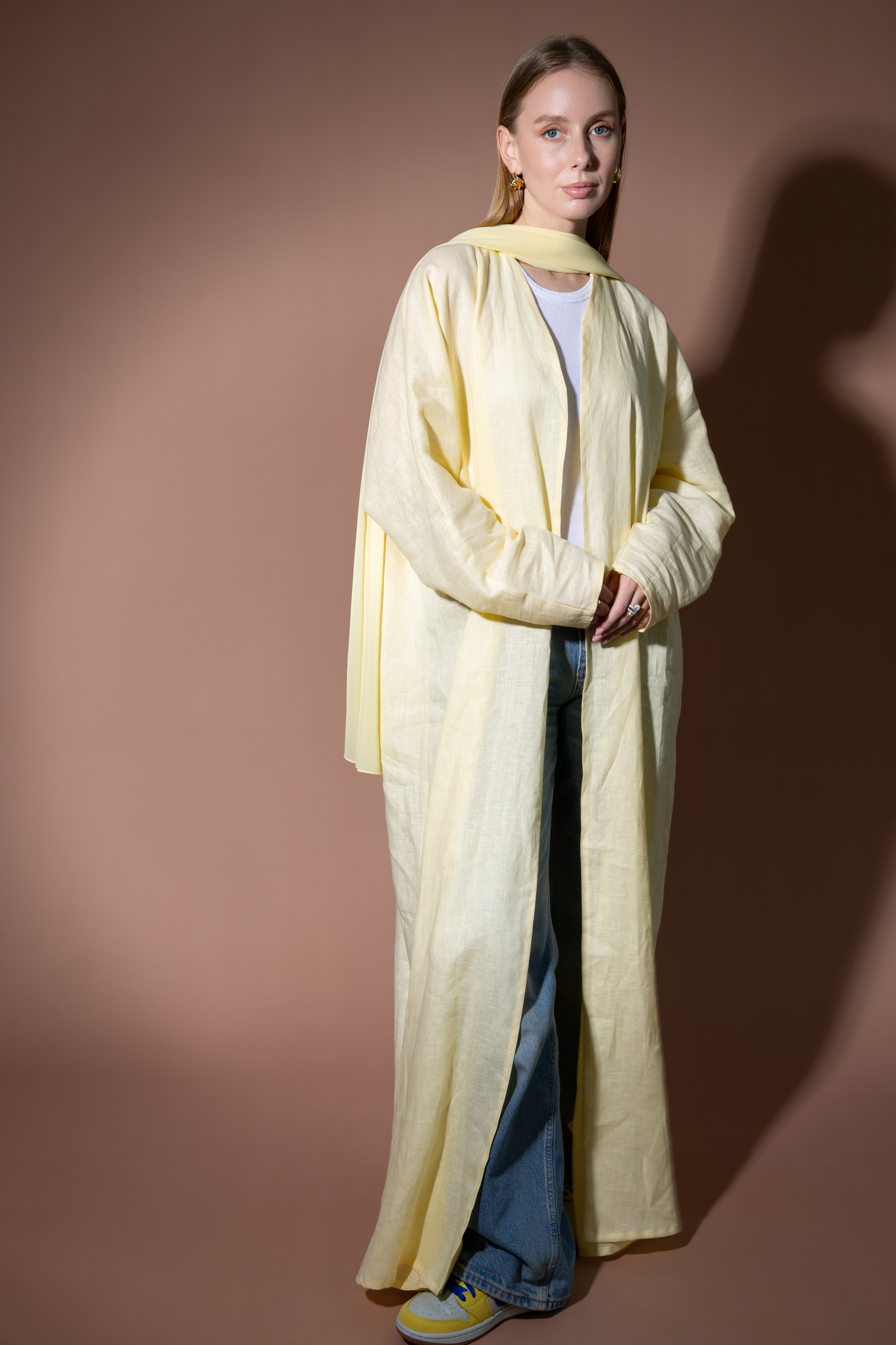 Every day Linen in butter Yellow