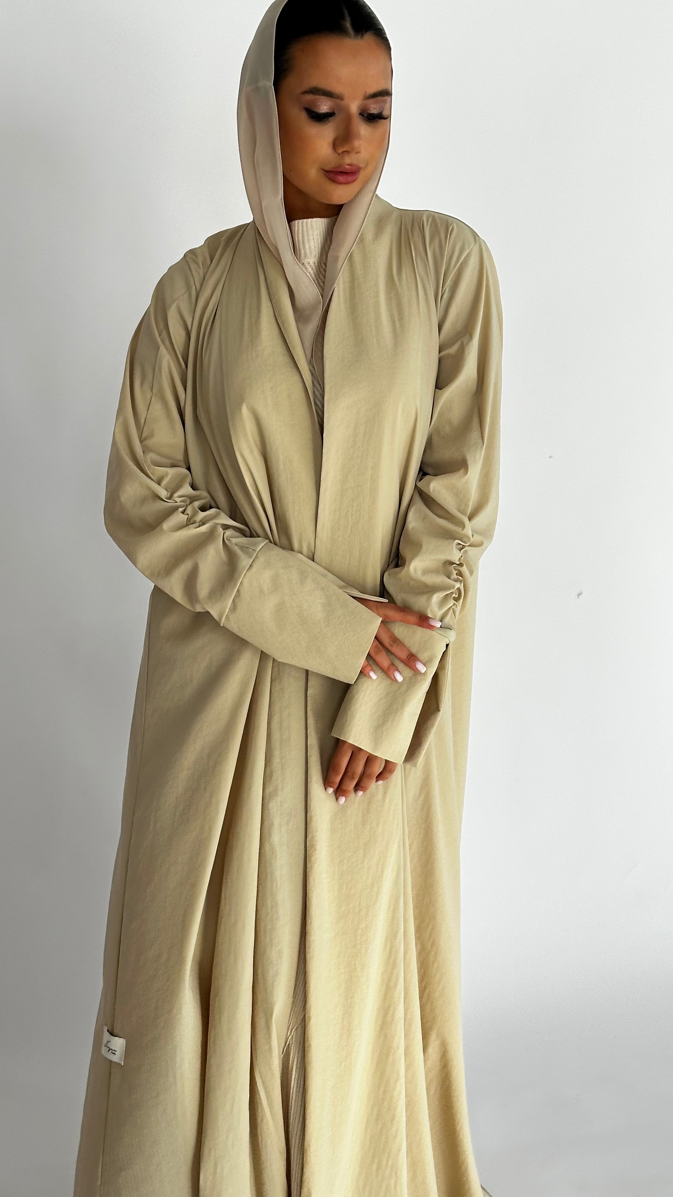 UV Abaya Split Cuff