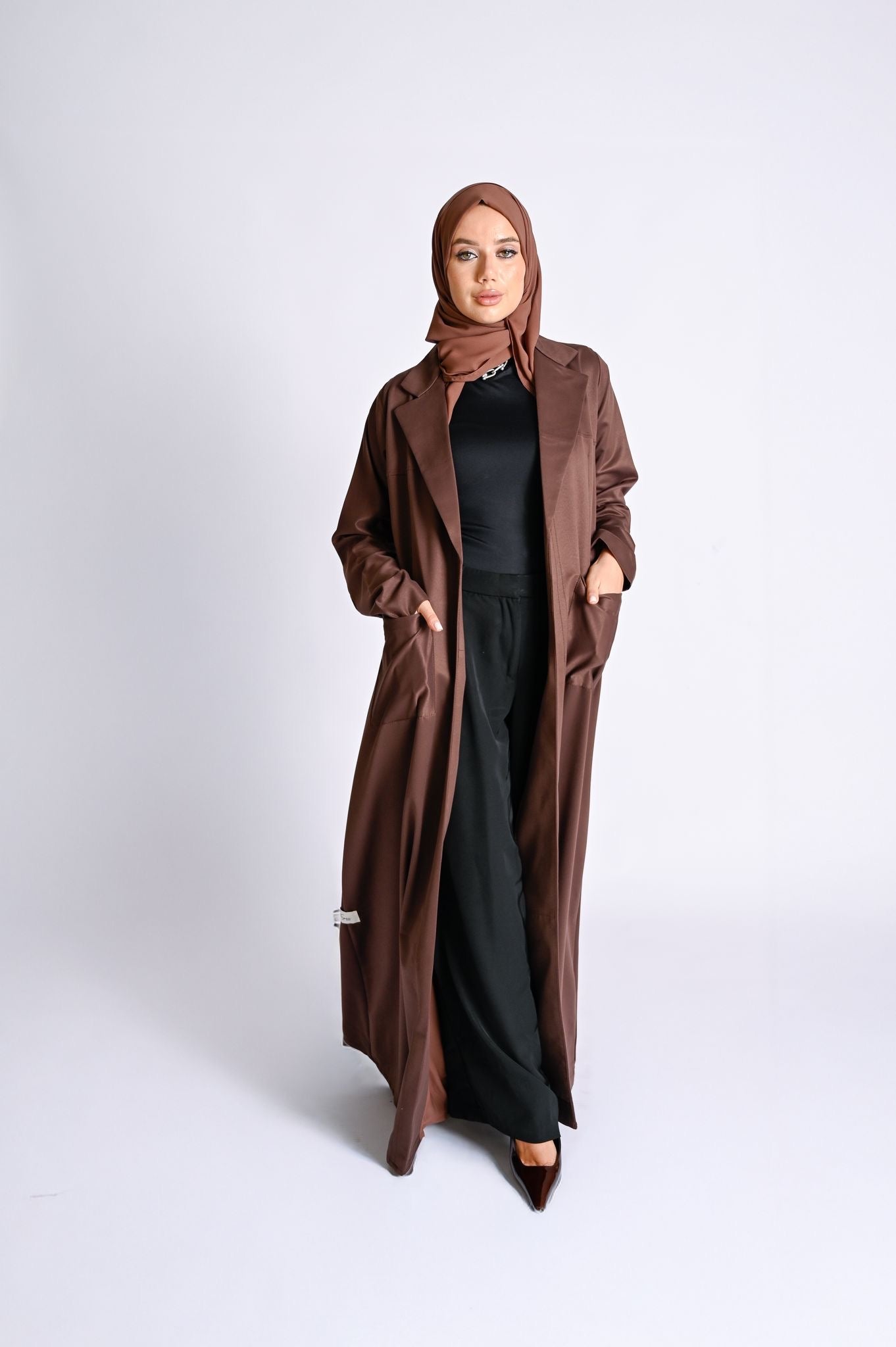 The Suede Abaya