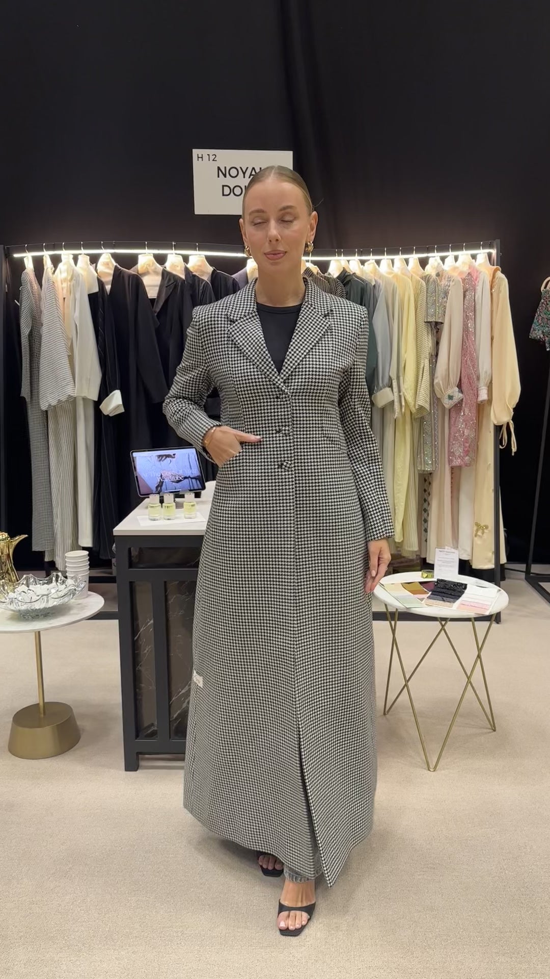 The Montaigne Coat-Abaya