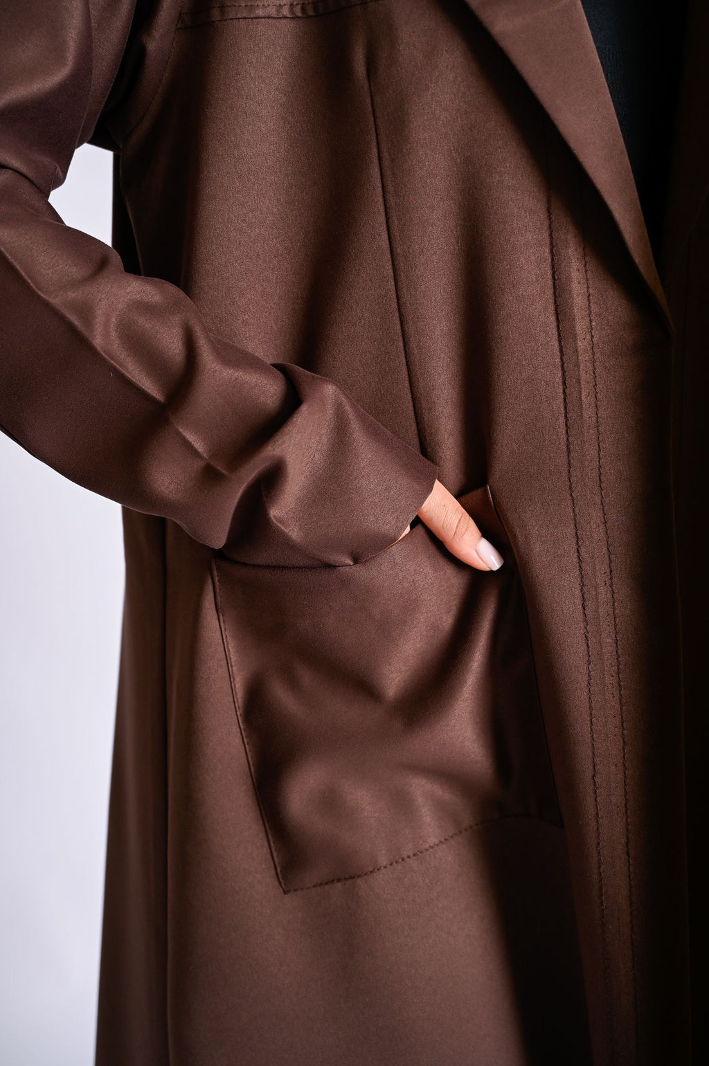 The Suede Abaya