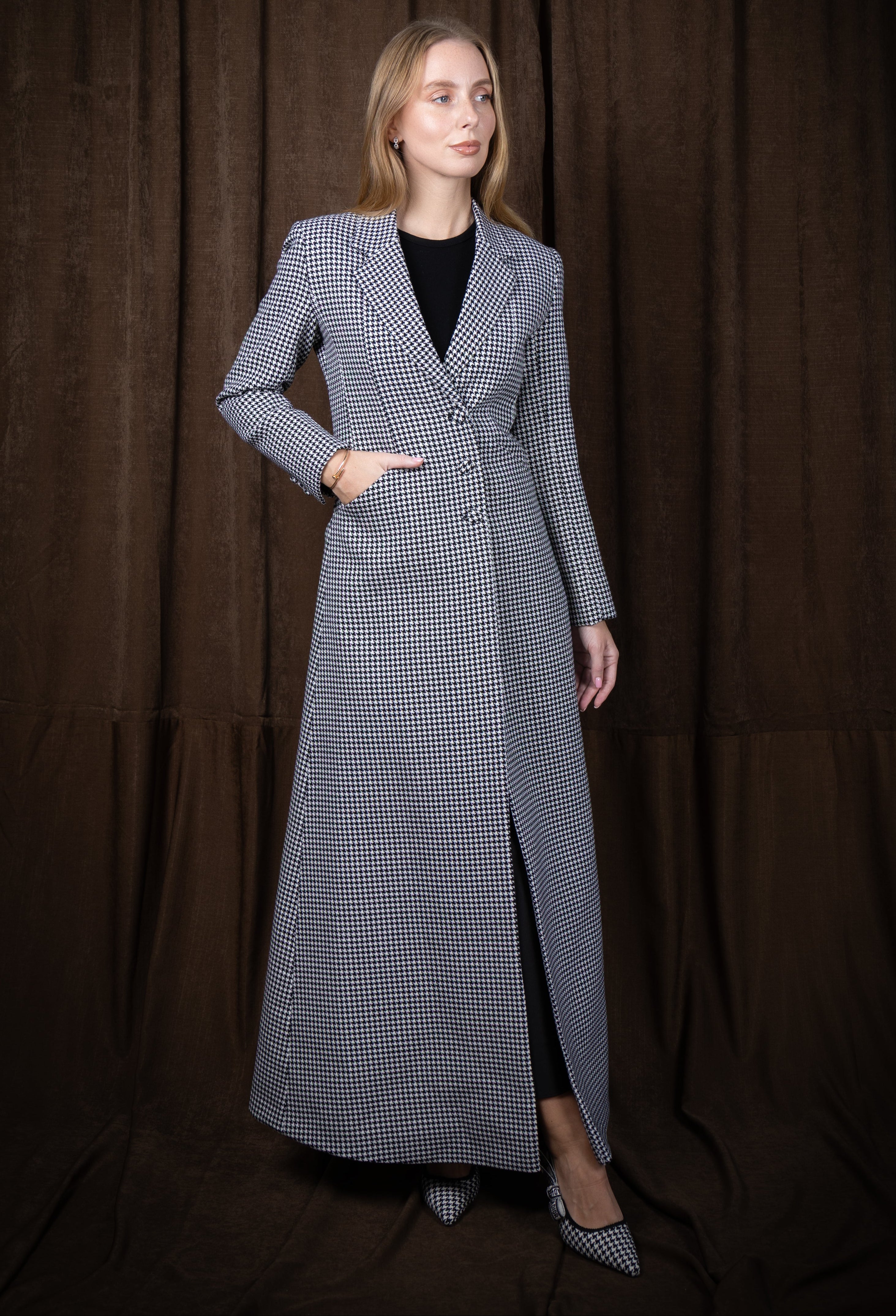 The Montaigne Coat-Abaya